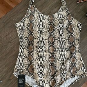 Snake skin bodysuit